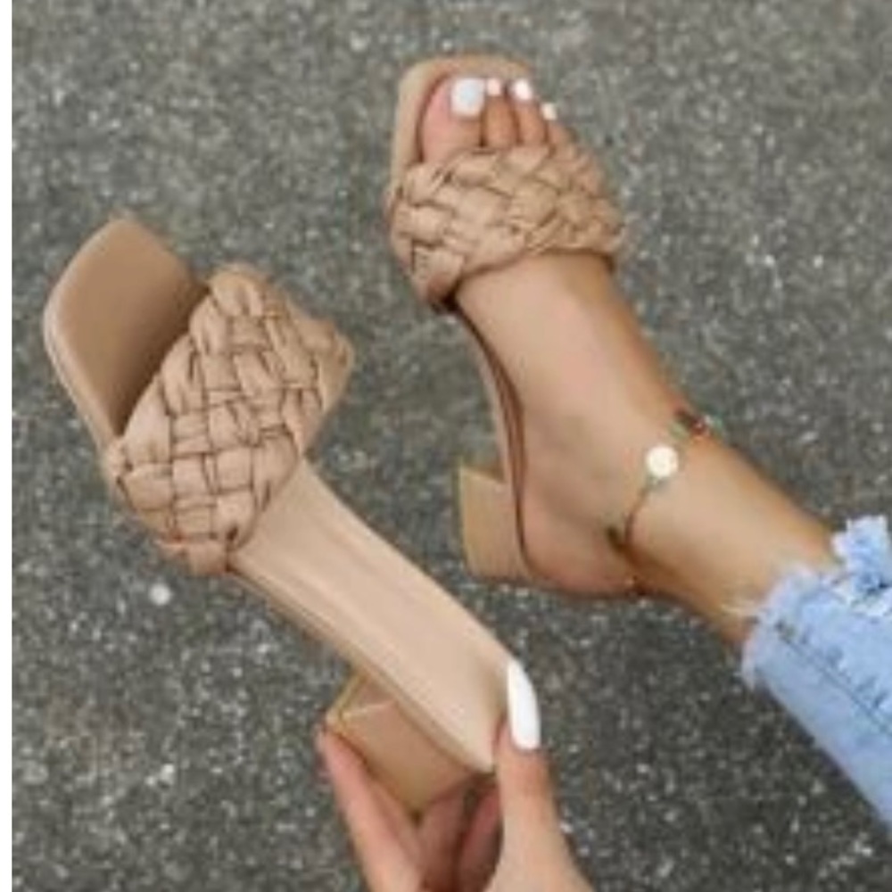 Tan sandals